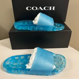 New Bright Marine Blue Coach Ulyssa Rubber Side 7